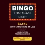 BINGO THURSDAY NIGHT